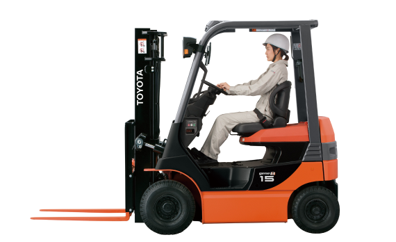 エンジンフォークリフトの写真