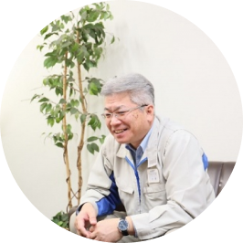 物流業務副担当 兼）岡山営業所副所長 兼）物流部長　田邊 研二 様の写真