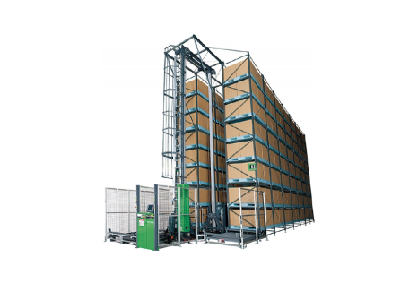 パレット用自動倉庫の写真