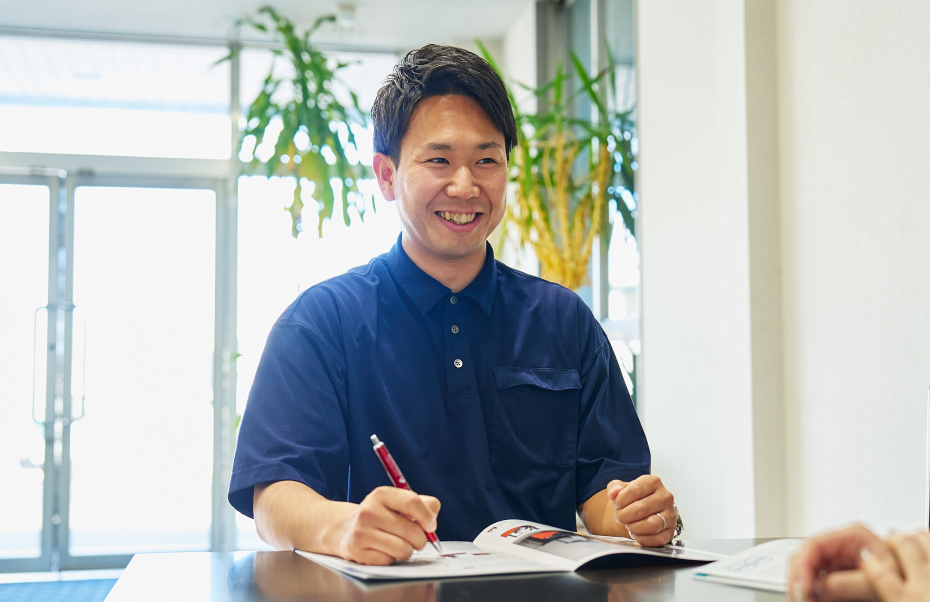 N.I.さんの仕事中の写真