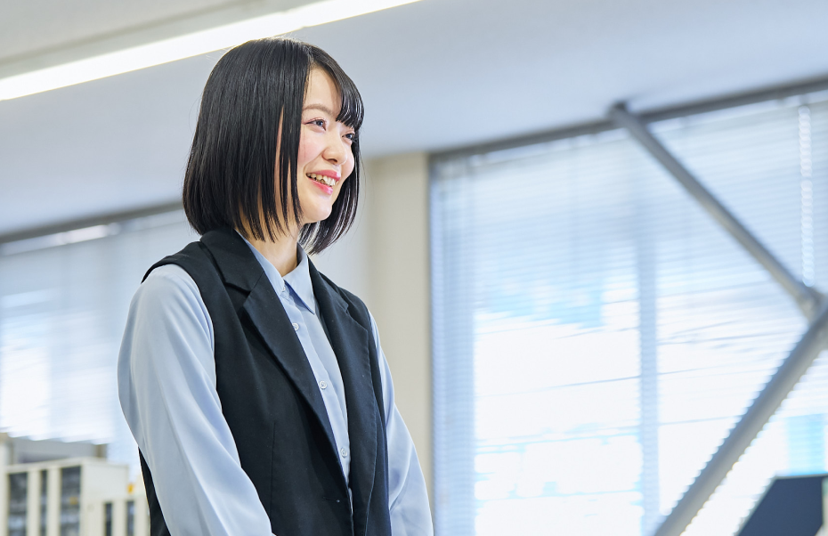 Y.M.さんの仕事中の写真