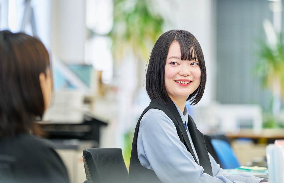 Y.M.さんの仕事中の写真